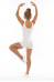 ДГ 030 Комбинезон гимнастический с шортами на широкой лямке, унисекс
