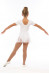 ДГ 880 Купальник гимнастический рукав - футболка, юбка - сетка